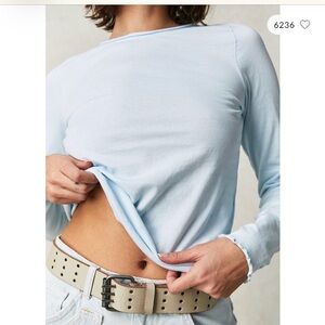 We the Free long sleeve baby tee - free people